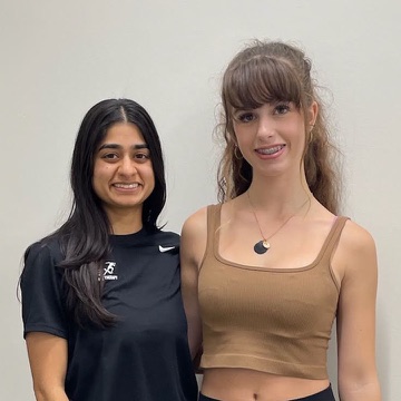 Lydia with their Catalyst physical therapist